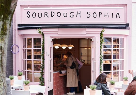 Shop 'Sourdough Sophia' view from outside