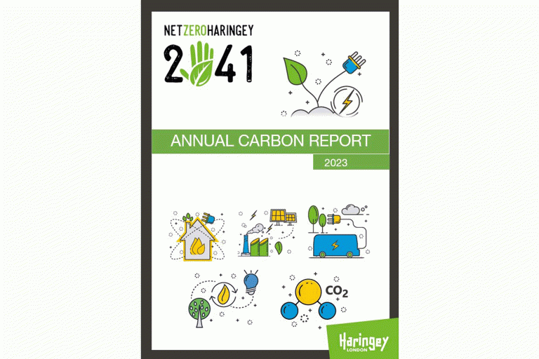 Annual Carbon Report cover