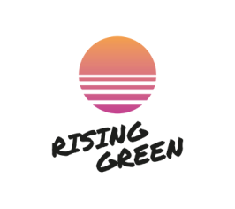 Rising Green youth hub logo